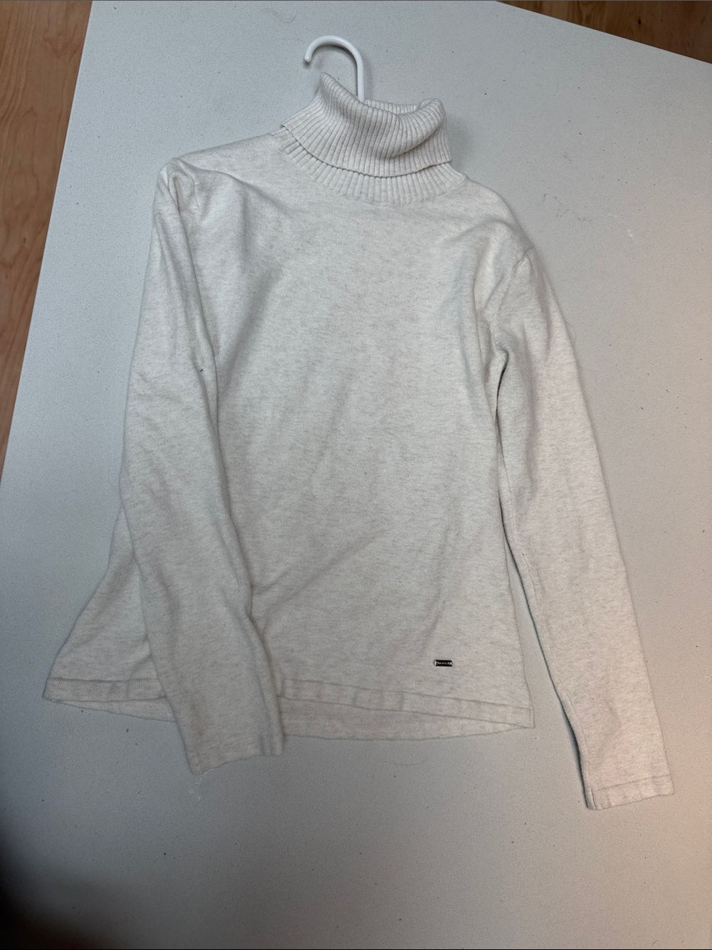 Mayoral Cream Turtleneck Sweater for Kids